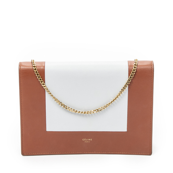 Celine Handbags - Celine Frame Evening Chain Clutch
